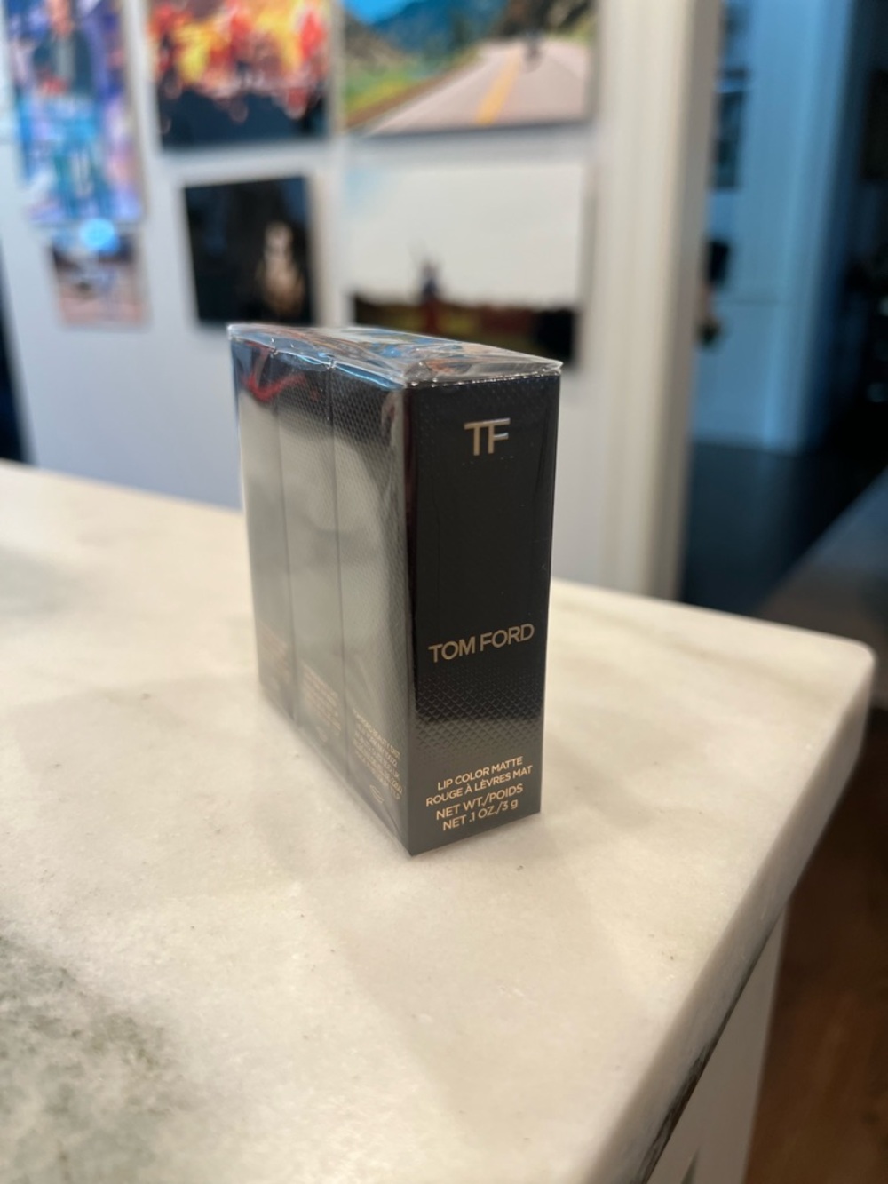 Tom Ford Matte Lip Color in 100 (Rosy Brown)